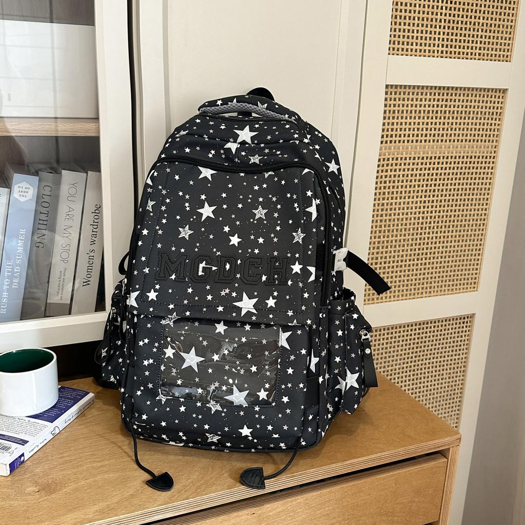 Schoolbag high value ins niche schoolbag for female junior high school students large capacity lightweight backpack for girls high school travel