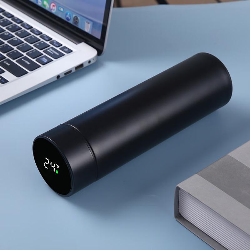 Shangqi 304 Stainless Steel Smart Temperature Display Outdoor Insulated Bottle