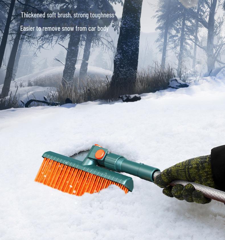 4-in-1 Multifunctional Car Snow Shovel & Ice Scraper