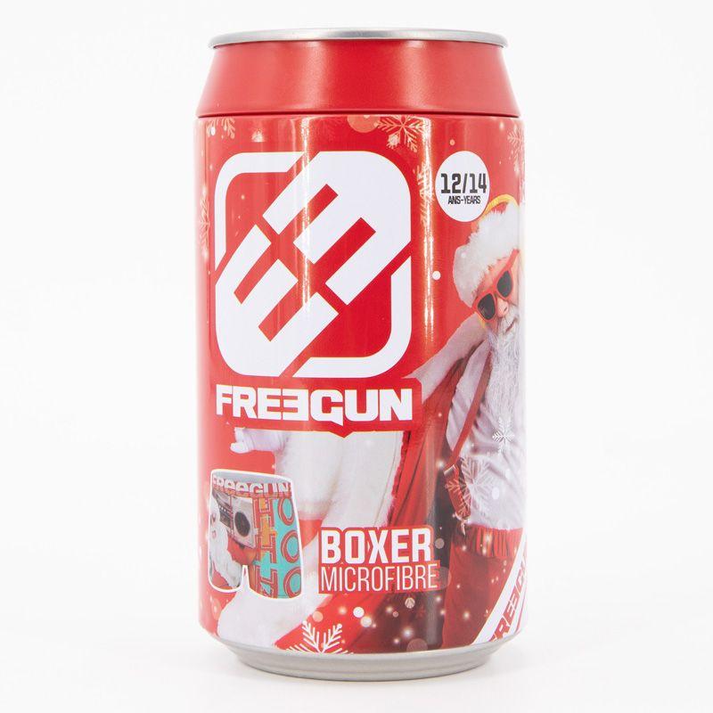Boxer garcon microfibre avec canette freegun fgpa45/3/bm/cannet Enfant FREEGUN
