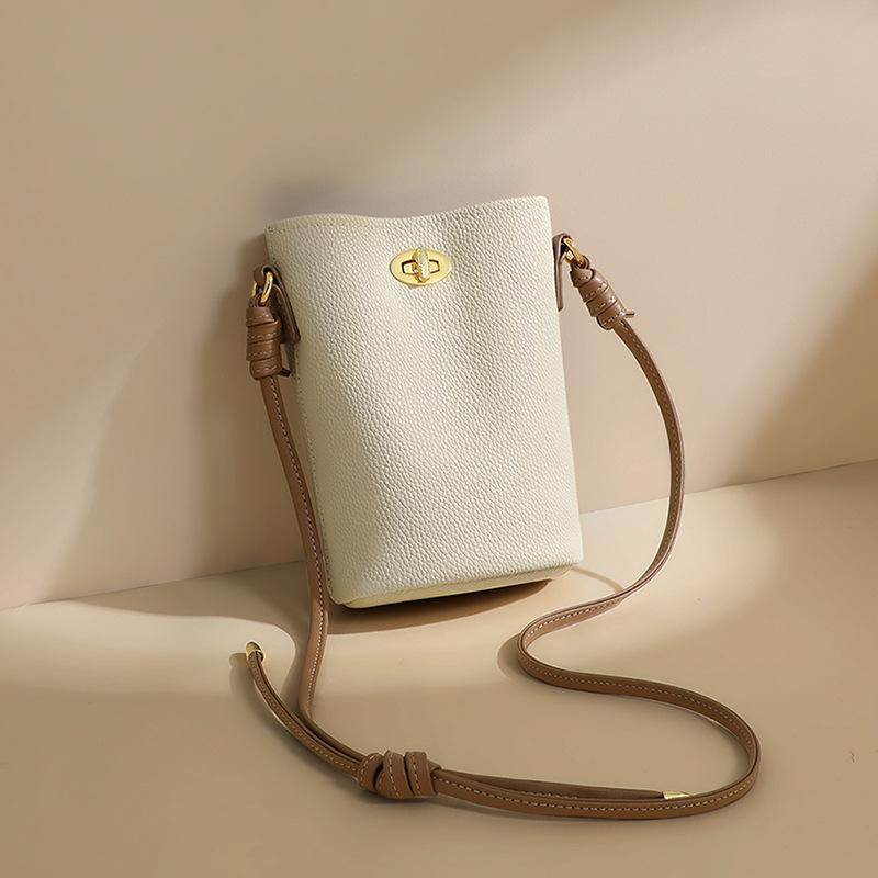 Mobile phone bag women's new fashionable mini bag messenger bag high-quality leather autumn and winter women's bag