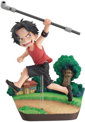 Seria One Piece Portgas Ace Około 130mm Figurka PVC G.E.M. re. URUCHOMIĆ! URUCHOMIĆ! URUCHOMIĆ! Wstępnie pomalowany