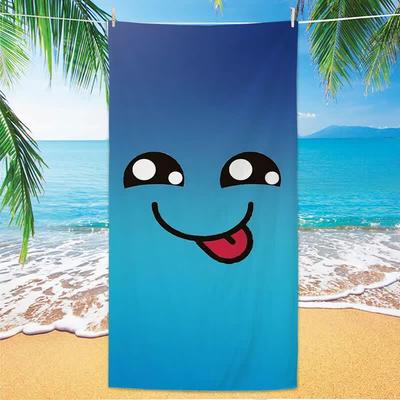 Bath Battle Printed Absorbent Beach Towel