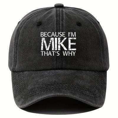 A Letterprinted Baseball Cap with a Vintage Washed Casual Distressed Style Fashionable Mens Outdoor Sports Hiphop Cap