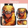 Tasche Naruto Schüler-Set Mit Oxford-Stoff Und Niedlichen Charakter-Aufdrucken Für Kinder