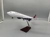 Room Decor 1:135 Scale 47CM 330 A330 Model AIR DELTA Airlines Airway W Base Wheel Lights Resin Plastic Assembly Aircraft Plane