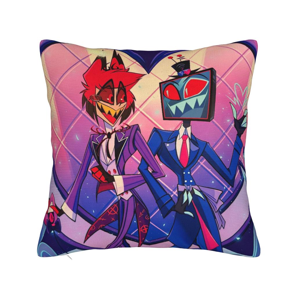 R-Radiostatic Vox Alastor Pillow Cover Accessories Printing Cushion Cover Decorations Pillow Case Cover Home Multiple Sizes