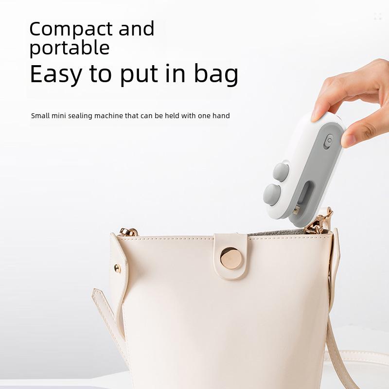 Přenosný USB mini tepelný svařovací stroj: Dvojúčelový kráječ a uzavíratel svačin