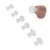 6pcs Hearing Aid Ear Tips Earplug Silicone Hearing Aids Buds Domes Ear Replacements