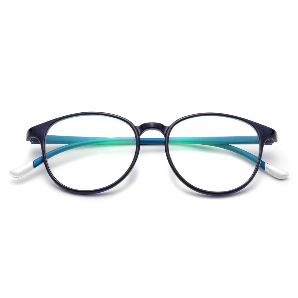 ESAVIA Boston Frame Round Magnifying for Magnifying Magnifying Magnifying for Detailed Work and Reading Glass, 1.0-3.5x Magnification, Lightweight,