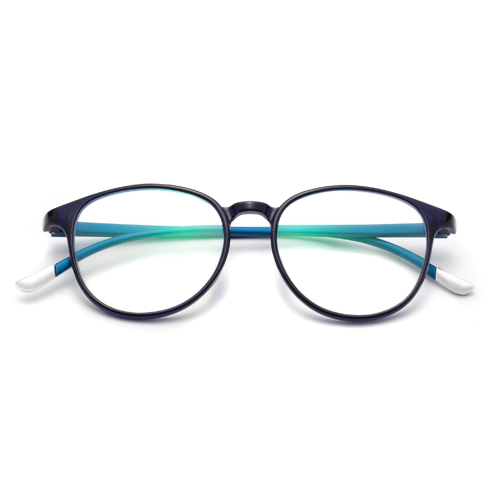 

ESAVIA Бостонская оправа Круглая Увеличительная для Увеличения Увеличения Увеличения для Детальной Работы и Очки для Чтения, Увеличение 1.0-3.5x, Легкая, синий