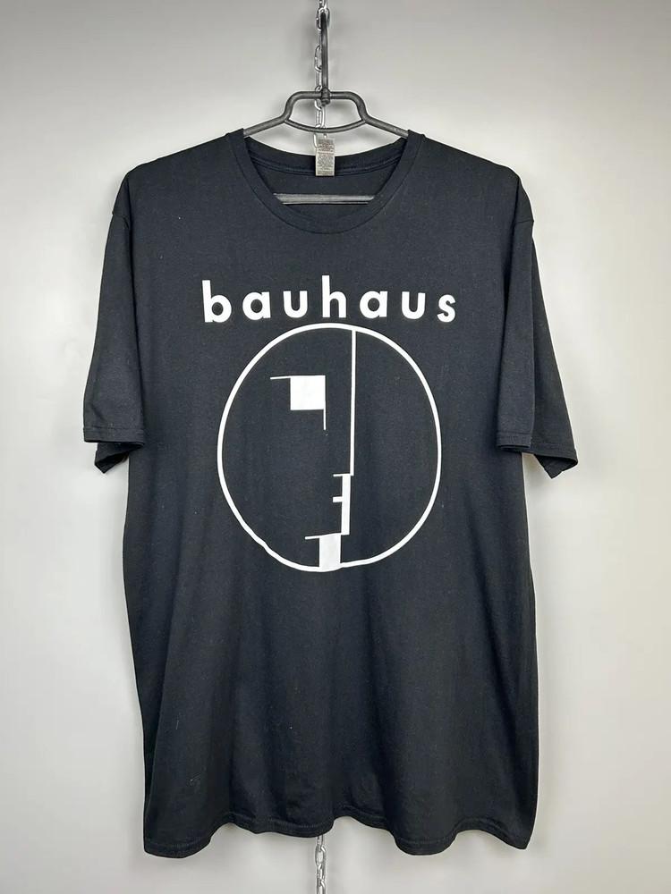 Vintage Style Bauhaus Band Logo Shirt Unisex Concert S-5XL LO309 Unisex T-Shirt S