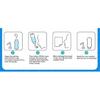 1 Piece Nasal Wash Bottle 300ml Adult And Children Nasal Cavity And Nasal Wash Bottle Physiological Saline Rhinitis Manual
