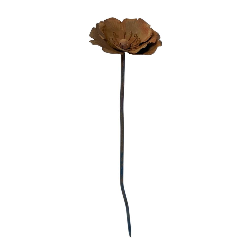 Picchetto da Giardino in Ferro per Fiori per Decorazione Esterna Resistente alla Ruggine e Durevole con Design Elegante Adatto per Giardino Cortile Fontana