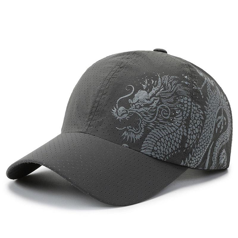 Spring and summer quick-drying sports baseball cap simple men's and women's caps fashion mesh breathable mountaineering travel hat