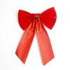 with Tie Red Velvet Bow Large Size Wreath Bow Household Gift Wrapper Bow  Wedding