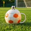 Sports Theme World Cup Soccer Cup Creative Ceramic Mug Football Tea Cup  Gift for Football Fans