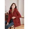 Yiliteng Damen Kapuzen Winter Daunenjacke