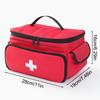 High-Capacity Portable First Aid Kit, Travel Medicine And Medication Storage Bag Oxford Cloth Organizer Box Emergency Survival