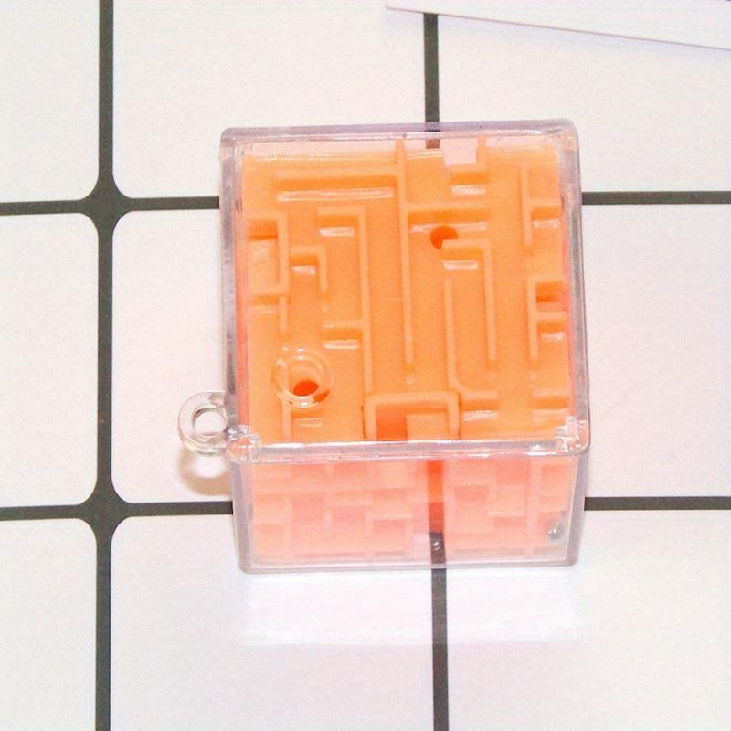 1Pcs 3D Maze Magic Cube Toys Six-sided Brain Developing Educational Toy Labyrinth Ball Toys Magical Maze Ball Game