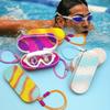 Breathable Glasses Protection Box Double-sided Swim Goggle Case Portable Swimming Goggles Box  Kids