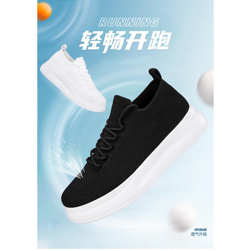 

МОДНАЯ ОБУВЬ, мужские дышащие спортивные кроссовки, спортивные кроссовки для бега, уличные женские теннисные кроссовки для тренажерного зала 36 чёрный