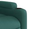 Electric Massage Chair Dark Green Fabric