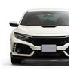For Honda Civic 10th 2016- White Car Right Side Rearview Mirror Cap Cover .