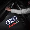For Audi S4 Car Door AUDI Welcome Light Led HD Projector Lamp For Audi A3 A4 B8 8P 8V A6 C7 A5 Q5 B7 B6 SLINE QUTTRO RS Q3 Q7 S3 S4 S5 S6 S8