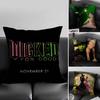 W-Wicked Part One Movie Pillow Case Home Dorm Chair Back Short Plush Double-Sided Printing Office Nap Time Cushion Cover