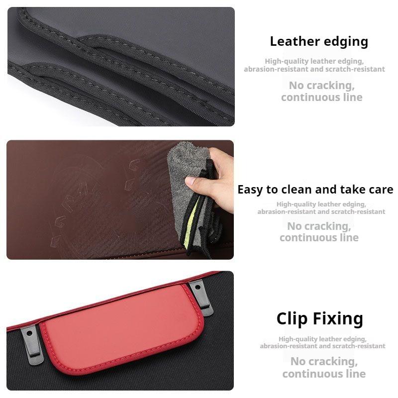 2pcs Car Seat Back Anti Kick Pad Scratch Mat Protective Cover For Citroen C3 C5 Aircross C2 DS 3 Berlingo Celysee Cactus Picasso