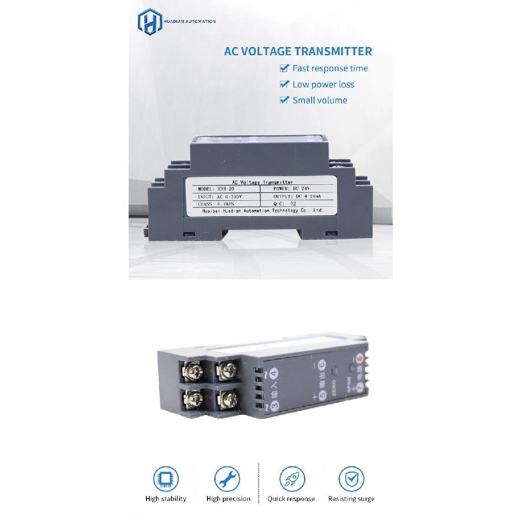 500v DC AC Voltage Sensor And Current Sensor 24v Power Supply