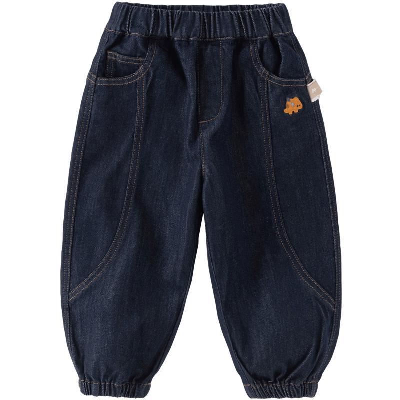 DAVE & BELLA Boys' Lyocell Denim Jogger Pants
