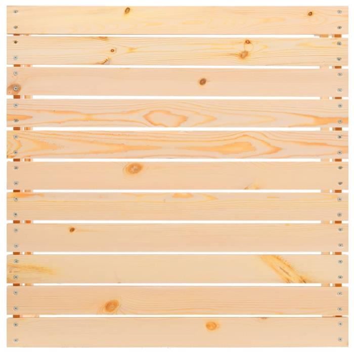 VidaXL Salon de jardin 4 pcs Bois de pin massif 806617