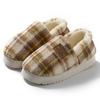 Couple Cotton Slipper Bag and Thick-bottomed Home Indoor Bedroom Autumn and Winter Velvet Warm Wool Slippers