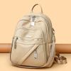 PU Backpack Women's Large Capacity Travel Backpack Multi-function Shoulder Bag