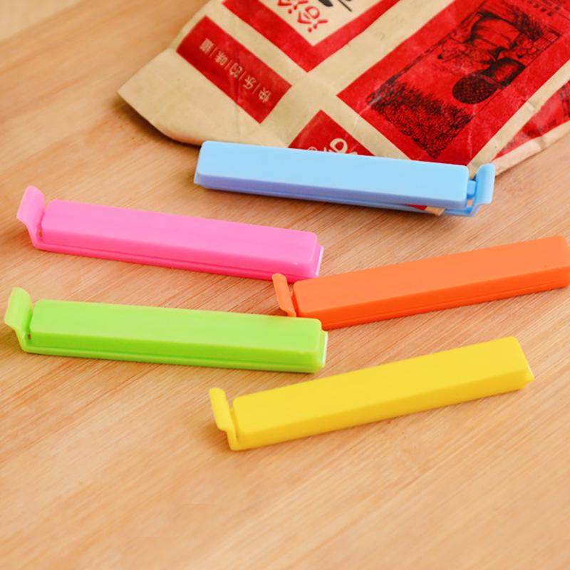 Colorful Moisture-Proof Sealing Clips for Kitchen Bags: Seasonings, Rice, Tea, Snacks