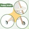 Wooden Childrens Doll Toy Educational Simulation for Dolls Pram Ages 1-2 Gift Party