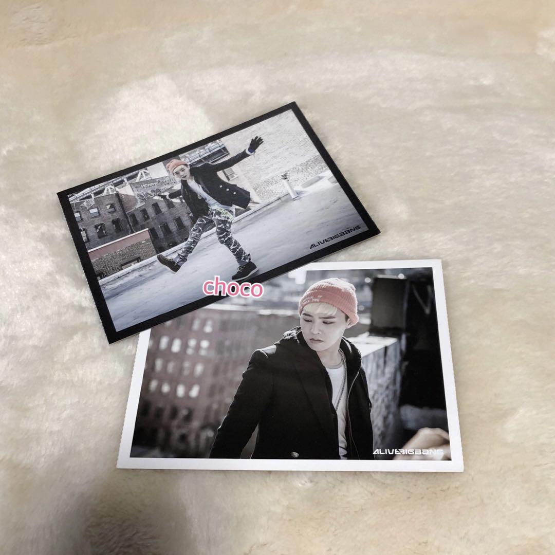 

[USED] BIGBANG G-DRAGON Postcard