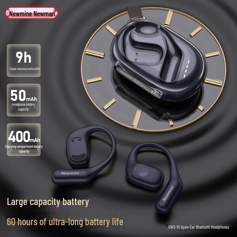 Newmine OWS-10 Open-Ear Bluetooth Earbuds