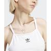 Adidas 3s Crop Top   White In8377