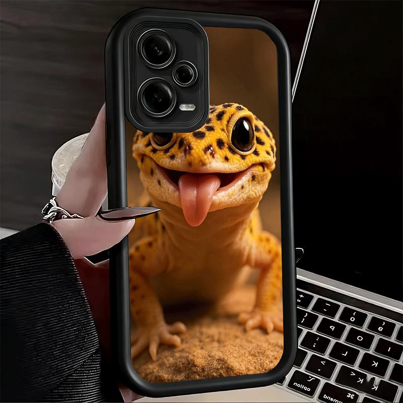 Phone Case for Xiaomi Redmi Note 15 14 13 Pro Plus Lizards Geckos Cute Pet Shell 12S 11 11S 11T 5G 14S Soft Silicone Funda