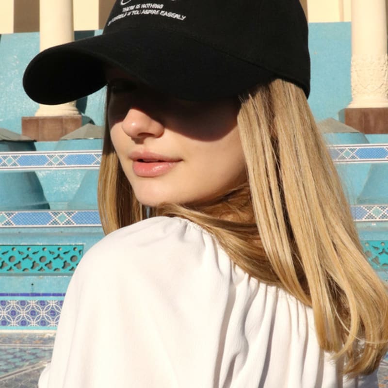 ELKE BLOEM CALIS BLACK BALL CAP