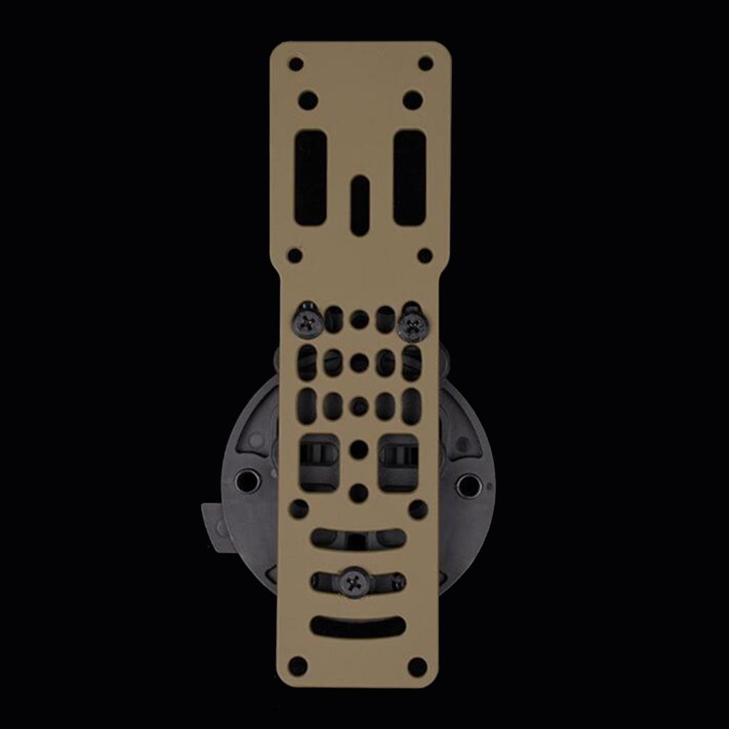 Universal Mount Modular Holster Adaptor Tactically Drop Leg Holster Platform Adapter Base Mounting Upgraded Platform