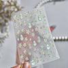 5D Ocean Nail Sticker Vacation Starfish Shell Coral Pearl Self-adhesive Nail Art Decal Fresh Seaside Vibe Manicure