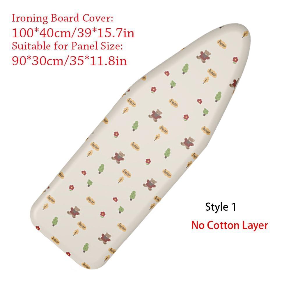 

Потовщена тканина для прасувальної дошки. Універсальна прокладена високоякісна накладка для прасувальної дошки з принтом Style 1-90x30cm