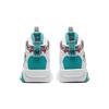 Anta Kids Non-Slip Shock Absorbing Wear-Resistant Breathable High-Top Skate Shoes Kids Skate Shoes White Green 312318008H-5