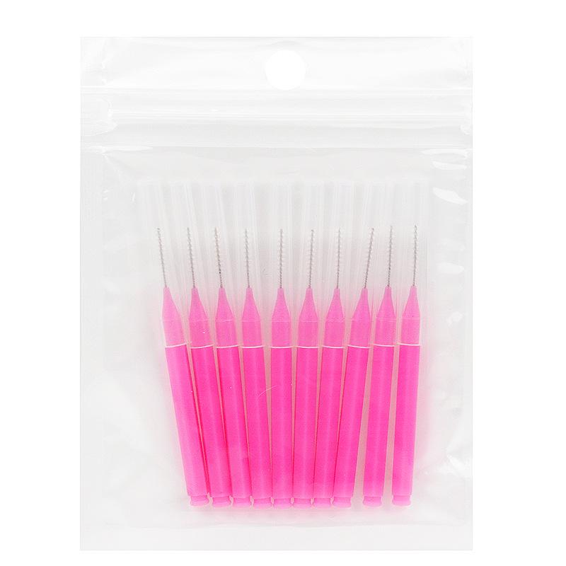 Disposable Eyebrow, Interdental & Eyelash Cleaning Brush Set for Makeup & Beauty
