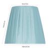 6PCS Fabric Modern Simple Lampshade Lightweight Wall Lamp Shade  Crystal Chandelier