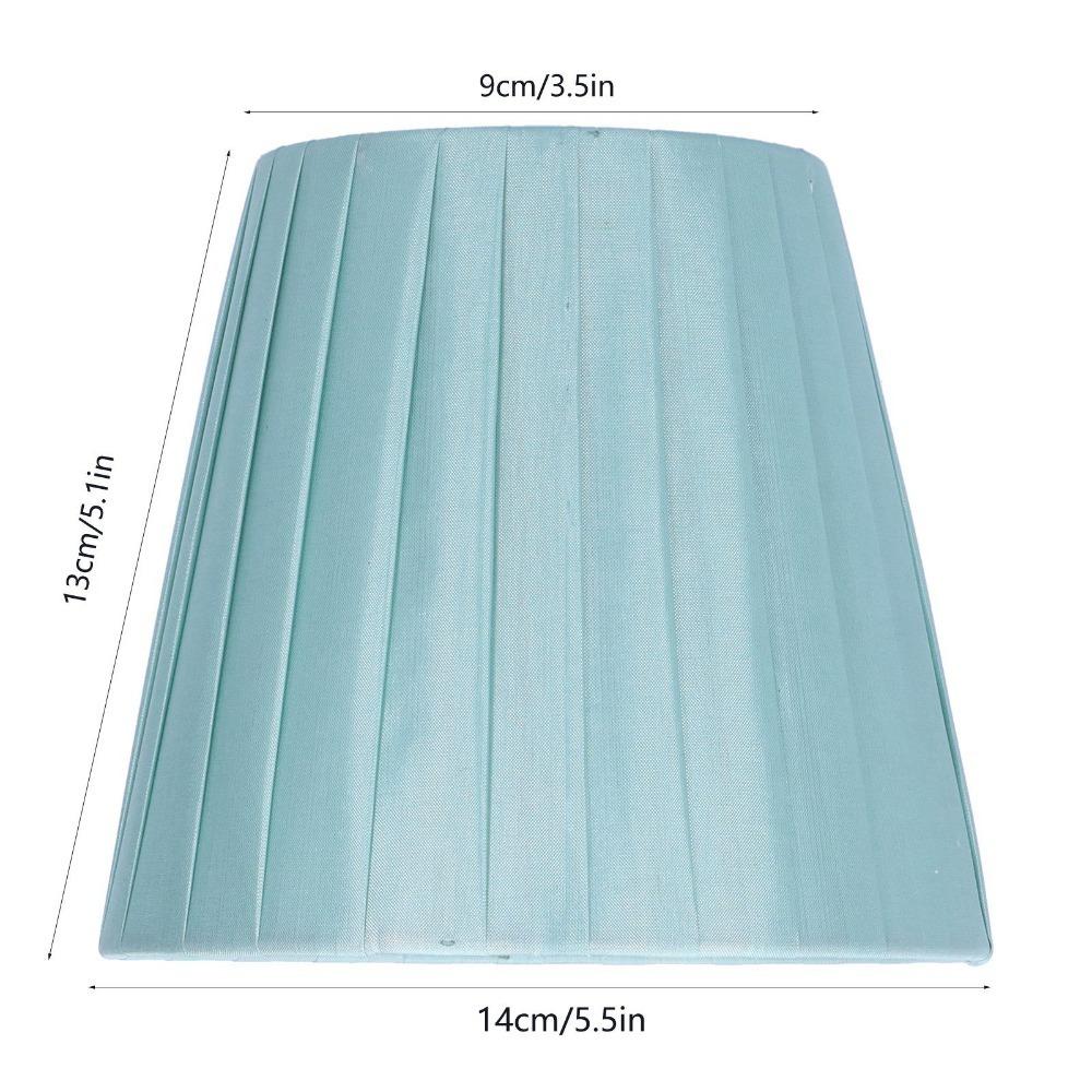 6PCS Fabric Modern Simple Lampshade Lightweight Wall Lamp Shade  Crystal Chandelier